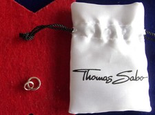 Original Thomas Sabo Träger (10 mm) für Satin- Seidenband - 925 Silber - TOP!!