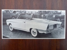 NSU Sport Prinz Spider, Salon Genf, Heck, Abbildung, 1961