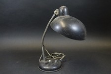 Art Deco Tischlampe Schreibtischlampe Metall Helo Leuchten 1930er/50er (M4326)