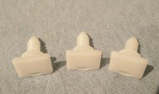 3x Zierleistenklammer | Clip | Stopfen | 191853577A | VW Golf 2 / Jetta / Seat