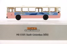 H0 1:87 Brekina 50714 MB 0305 Stadt-Linienbus Hagenbecks Tierpark Bus +OVP/K70