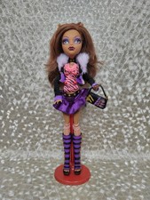 Monster High, First Wave, Erstausgabe, Clawdeen Wolf Puppe & Ständer,  