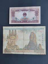 2 alte Banknoten Vietnam