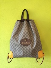 Unisex Gucci Turnbeutel/Rucksack mit Rechnung, Staubbeutel und Broschüre!!