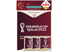 Panini FIFA WM Sticker Qatar 2022™ - Offizielle Sticker - 1x Hardcover + 3 Tüten