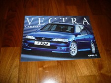 Opel Vectra Caravan i500 Prospekt 07/1998