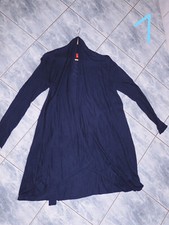 Strickjacke Esprit Maternity Umstandsmode Schwangerschaft Strickmantel blau