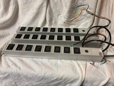 3x Bach Mann 19" Steckdosenleiste Alu 1HE 8x C13 Kaltgerätestecker PDU