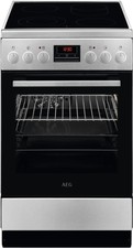 AEG CCB5442CBM Elektro-Standherd, Glaskeramik, 50cm breit, Edelstahl