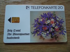 O 064 04.92 Blumen - Fritz Oertel - Telefonkarte Deutschland/gebraucht