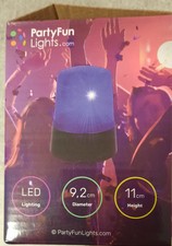 Partylicht blau rotierend als Tischleuchte batterienbetrieben neuwertig