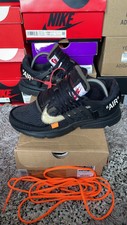 Nike Off White Presto schwarz Größe 7UK