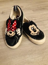 Zara Mädchen Schuhe Sneaker Freizeitschuhe Gr. 26 Mickey Maus