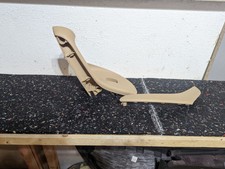 VW Passat B6 3C Türgriff, Griffblende Innen hinten rechts beige