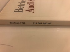 Betriebsanleitung Audi 80