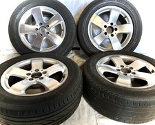 Mercedes E Klasse W211 S211 Original Alu-Felgen Räder Sommer-Reifen 225/55 R16