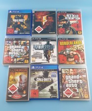 Sony Playstation PS1 PS2 PS3 PS4 FSK 18 Spiele Red Dead GTA Resident Evil CoD 