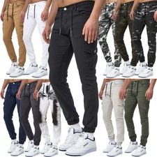 Herren Chino Cargohose Slim Fit Cargo Jeans Skinny Fit Modell 3207 John Kayna