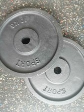 Hantelscheibe Gewichte Gusseisen 2x10kg!!! 
