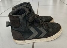 Hummel Gr 30 High Top Schwarz Schuhe Sneaker Grau Turnschuhe Sportschuhe Jungen