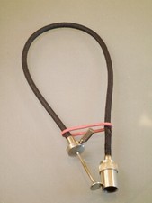 Leitz Leica Drahtauslöser ca. 25cm - großes Logo - mit Leica-Glocke