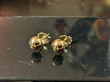 Kugel-Ohrstecker 585 gold     -NEU/ungetragen-