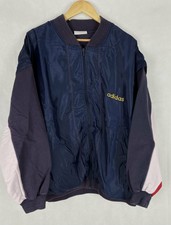 Original Vintage Adidas Bomber Jacket L retro College 80s 90s 
