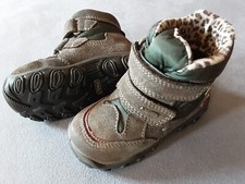 Primigi Mädchen Winterstiefel 21 Herbst Outdoor Schuhe hoch braun Klett Blume