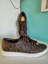 Michael Kors Sneaker Gr. 36 braun Low Sneakers Plateau wie neu 