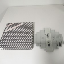 Art Deco Stil Spiegel Wanduhr Quarzwerk unbekannte Marke dekorativ