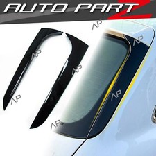 Vertikale Schwarz Spoiler Flaps Heckspoiler für AUDI A4 B8 Allroad Avant 09-16