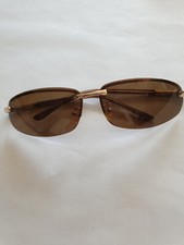 Emporio Armani Sonnenbrille mit braunen Gläser RB 3043