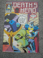Death's Head Marvel Magazin Nr. 8 mit dem 7. Doctor Who in Zeitbombe!