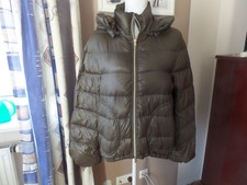 HERNO leichte Jacke Steppjacke Daunenjacke braun-taupe Gr.44 (eher 38/40) Maße!!