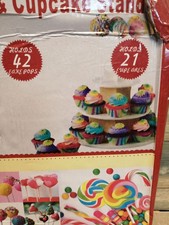  3 Etagen Etagere Acryl Tortenständer Törtchen Ständer,Muffinständer Cupcake Stä