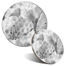 Maus Matte & Untersetzer Set-BW-Alien Granatapfel Schale #38842