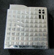 Vintage Prinz Esper 52 Piezo Electric Gas Feuerzeug Made in Japan Silber Ton