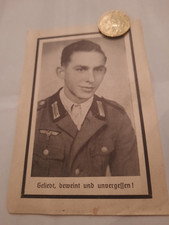 Sterbebild Soldat Gebirgsjäger West Vogesen 1944  Wehrmacht Deutsch 2 WK