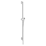 hansgrohe Brausestange Pulsify S 90 cm mit Push Handbrausehalter und Isiflex Brauseschlauch 160 cm, Chrom