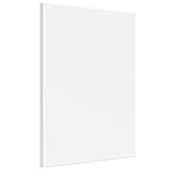 X57 Küchenfront 19mm nach Maß - Möbelfront - Küchenblende - Küchentür - Schrankfront - Zuschnitt nach Maß (Weiß Hochglanz)