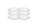 Seltmann Weiden Suppenteller"Rondo Liane weiß" 6er-Pack weiß