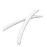 YPFYBHD Kompatibel für Carlsson CCA22 CLS, 2 Stück Auto-Rad-Augenbrauenbogen-Dekorative Streifen, Lüftungsschlitz, Kratzfeste Aufkleber,2-White