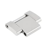 ECSiNG Ersatz-Armband aus Edelstahl, 16 mm, kompatibel mit Rolex Oyster Armband mit Schraube