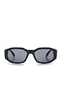 Versace Unisex 0ve4361 Sonnenbrille, Schwarz (Black), 53
