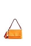 Desigual Damen Bols_half logo Copenhagu Across Body Bag, Orange, Einheitsgröße EU