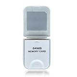 WICAREYO Weiß 64M Speicherkarte Kompatibel für Wii NGC Konsole