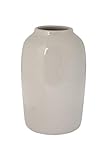 Storefactory Vase DOMSJÖ L Natur weiß | Ø21x25cm (18x30cm)
