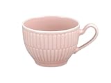 Seltmann Weiden Amina Rosé Espressotasse, 100 ml, Mokkatasse mit dezentem Relief-Muster, Spülmaschinen- und Mikrowellenfest, Porzellan, Rosa