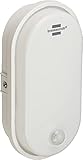 Brennenstuhl LED Ovalleuchte OL 1650 P (15W, 1680lm, 4000K, IP54, Kellerlampe zur Wandmontage mit Bewegungsmelder)