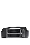HUGO Herren Elvio-U Gürtel, per pack Schwarz (Black 002),90